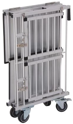 Aeolus 2-Berth Double Deck Show Trolley With 4" Nylon Wheels - XSmall [Purple] -Pet Products Store T KB514NAT PP Kit 3