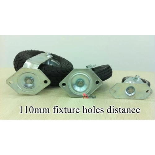 6" Rubber Wheels For Show Trolley, Set Of 4 3 6" Rubber Wheels For Show Trolley, Set Of 4 - Image 3