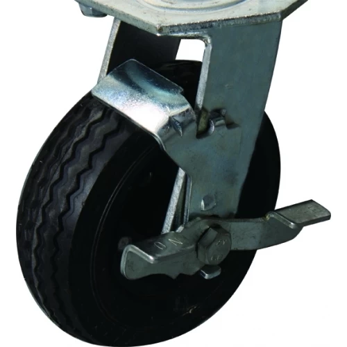 6" Rubber Wheels For Show Trolley, Set Of 4 1 6" Rubber Wheels For Show Trolley, Set Of 4