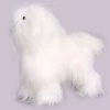 KissGrooming Toy Poodle Long Coat For Model Dog Mannequin [White]