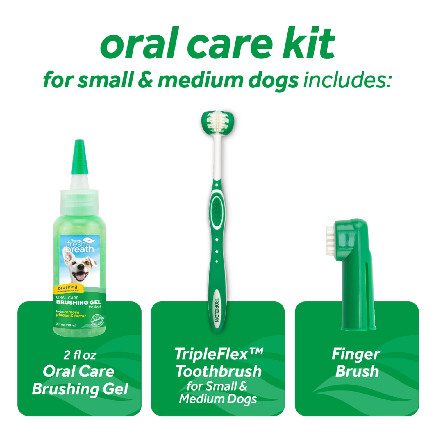 Tropiclean Fresh Breath Oral Kit For Small & Medium Dogs 4 Tropiclean Fresh Breath Oral Kit For Small & Medium Dogs - Image 4