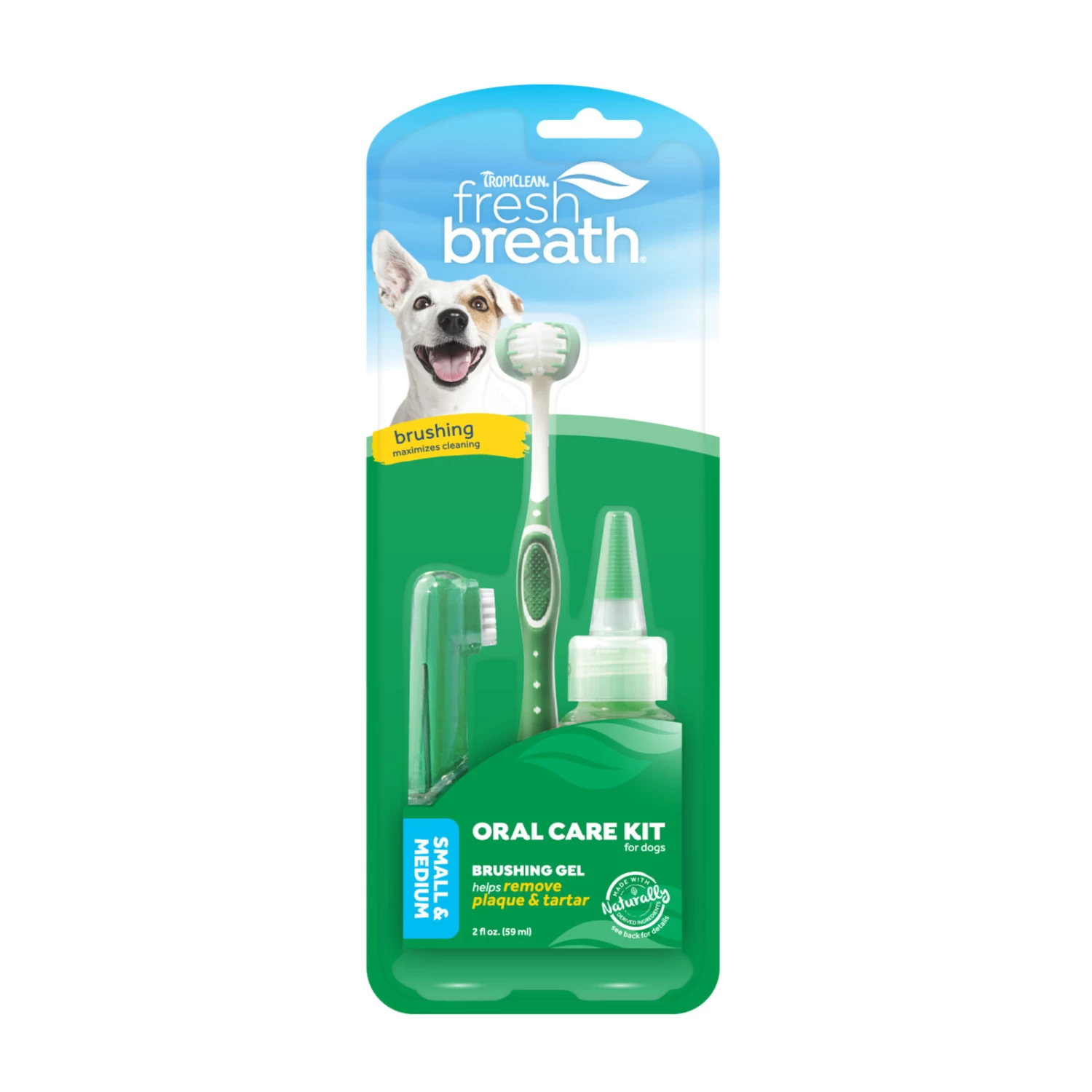 Tropiclean Fresh Breath Oral Kit For Small & Medium Dogs 1 Tropiclean Fresh Breath Oral Kit For Small & Medium Dogs