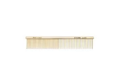Utsumi 7.6" ECO #3 Brass Comb 1.25" Teeth, Half & Half - Gold