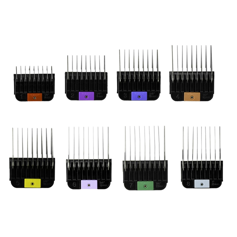Wahl Stainless Steel Comb Attachment Set For A5 Blades 2 Wahl Stainless Steel Comb Attachment Set For A5 Blades - Image 2
