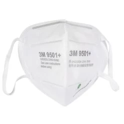 3M 9501+ Particulate Respirator N95 Face Mask Without Valve